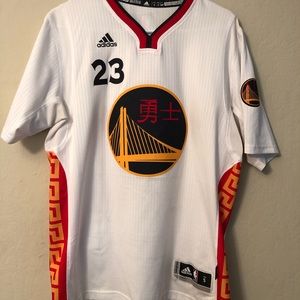 Warriors Chinese New Years jersey